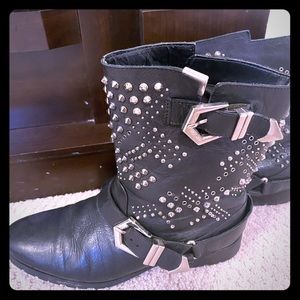 Zara moto-punk boots